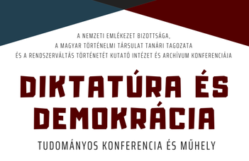 Diktatúra és demokrácia konferencia – Jáger Amália előadása