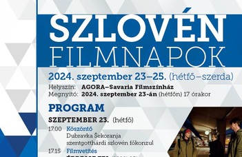 Szlovén filmnapok 2024