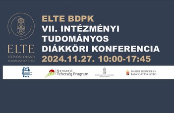 A BDPK 2024. november 27-én megrendezendő VII. Intézményi Tudományos Diákköri Konferenciája.