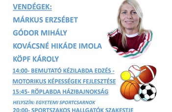„Edző leszek és nevelek” -- Magyar Tudomány Ünnepe 2017